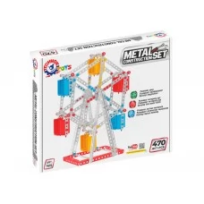 Конструктор металевий Оглядове колесо Construction Set, 470 деталей, Технок 7891
