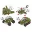 Конструктор металлический Construction Set, 430 деталей, Технок 9512