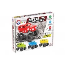 Конструктор металевий Construction Set, 370 деталей, Технок 9956
