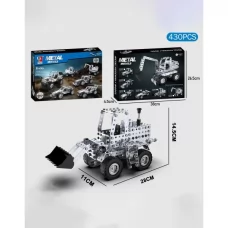 Конструктор FD805 металл, бульдозер, 430дет, в кор-ке, 38-27-4,5см