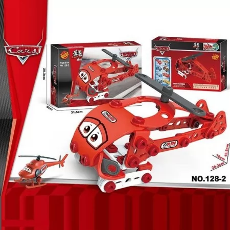 Металлический конструктор машина BabyToys 128-2 для сборки