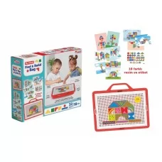 Мозаїка з фігурними елементами Find & Build 38 см, Dede 03932