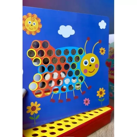 Детская мозаика 4FUN Game Club 84 элемента с шаблонами Детская мозаика 4FUN Game Club 84 элемента с шаблонами