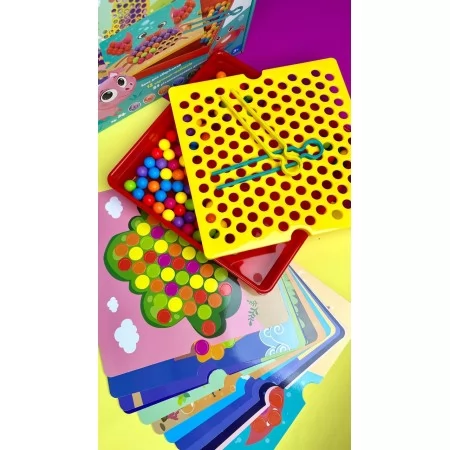 Детская мозаика 4FUN Game Club 84 элемента с шаблонами Детская мозаика 4FUN Game Club 84 элемента с шаблонами