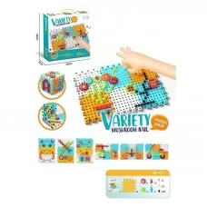 Детская мозаика BabyToys 022-1 A пластиковая разноцветная