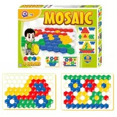 Мозаика для детей Technok Toys 80 элементов разноцветная