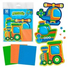 М'яка мозаїка транспорт Vladi Toys VT4511-10 для дітей