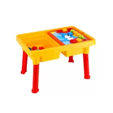  Столик с мозаикой 8140 "Technok Toys", контейнеры для хранения, мозаика.