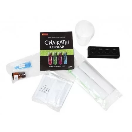 Набор для экспериментов, Силикатные кораллы, Ranok Creative 12132096У
