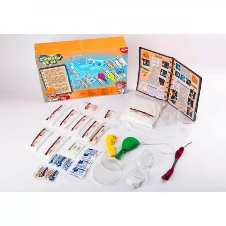 Безпечний навчальний набір для проведення дослідів "CHEMISTRY KIDS" укр. CHK-01...04U
