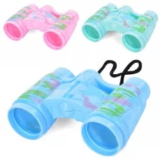 Детский бинокль BabyToys 317C пластиковый, 9,5 см, 3 цвета Детский бинокль BabyToys 317C пластиковый, 9,5 см, 3 цвета