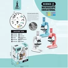 Детский микроскоп BabyToys 3305 разные цвета