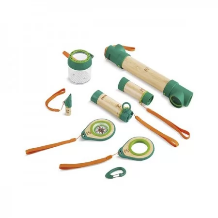 Набір натураліста Hape Nature Fun Дослідження та пригоди 8 в 1 E5581 Набір натураліста Hape Nature Fun Дослідження та пригоди 8 в 1 E5581