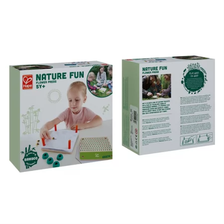 Прес для квітів Hape Nature Fun Гербарій з фарбами E5574