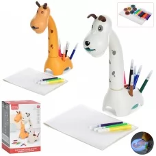 Проектор для рисования BabyToys с 48 слайдами и фломастерами