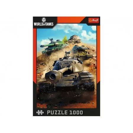 Пазли 1000 елементів, World of Tanks: Танки в бою, Trefl 09436 10943