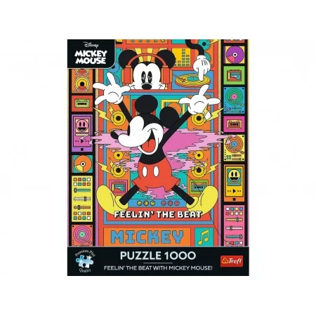 Пазли Trefl Mickey and Friends Відчуй ритм з Міккі Маусом, 1000 елементів 12142 Пазли Trefl Mickey and Friends Відчуй ритм з Міккі Маусом, 1000 елементів 12142