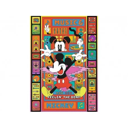 Пазли Trefl Mickey and Friends Відчуй ритм з Міккі Маусом, 1000 елементів 12142 Пазли Trefl Mickey and Friends Відчуй ритм з Міккі Маусом, 1000 елементів 12142