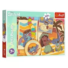 Пазл Trefl Disney Ліло і Стіч Музичний світ, 200 деталей 13304
