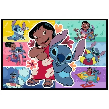 Пазлы Trefl Lilo&Stitch Счастливая жизнь Стич, 2 х 200 элементов 13334 Пазлы Trefl Lilo&Stitch Счастливая жизнь Стич, 2 х 200 элементов 13334