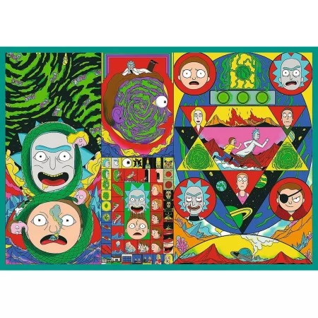 Пазлы Trefl Rick and Morty Закрученный мир, 4 х 250 элементов 13338 Пазлы Trefl Rick and Morty Закрученный мир, 4 х 250 элементов 13338
