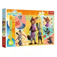 Пазли Trefl Disney Разом у Зоотрополісі, 160 елементів 15429