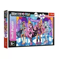 Пазл Trefl Monster High Ужасные друзья, 100 деталей 16505