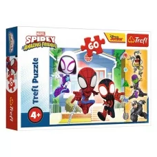 Пазл Trefl Marvel Мир Паучка, 60 деталей 17371