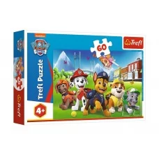 Пазл Trefl Paw Patrol Щенячий патруль на траве, 60 деталей 17375