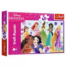 Пазлы Trefl Disney Princess Принцессы в действии, 60 элементов 17409