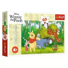 Пазли Trefl Disney Winnie The Pooh Смачний мед, 60 елементів 17411