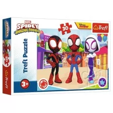 Пазл Trefl Spidey and Friends Приключения Паучка и друзей, 30 деталей 18285
