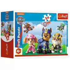 Пазлы Trefl Mini Любой Щенячий патруль, 54 элемента, Trefl 19756