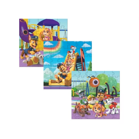 Пазл Paw Patrol 3в1, Ігровий майданчик, 25, 36, 54 елемента, DoDo 200578 Пазл Paw Patrol 3в1, Ігровий майданчик, 25, 36, 54 елемента, DoDo 200578