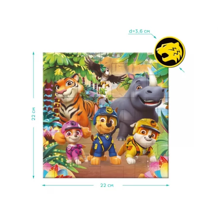 Магнитный пазл "Paw Patrol, Джунгли", 40 элементов, DoDo 200649 Магнитный пазл "Paw Patrol, Джунгли", 40 элементов, DoDo 200649