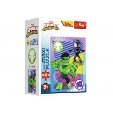 Пазлы Trefl Mini Maxi Amazing Spidey Паук и его друзья, 20 элементов, Trefl 21133
