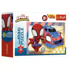 Пазлы Trefl Mini Maxi Amazing Spidey Паук и его друзья, 20 элементов, Trefl 21135