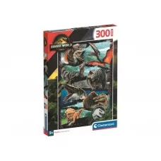 Пазли 300 елементів, Світ Динозаврів, Clementoni 21749