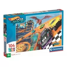 Пазли Швидкісні перегони Hot Wheels Clementoni, 104 елементи 25760