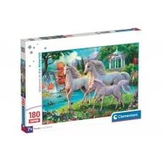 Пазли 180 елементів, Єдинороги, Clementoni 29794