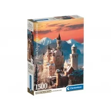 Пазли Замок Нойшванштайн, Німеччина Clementoni, 1500 елементів 31716