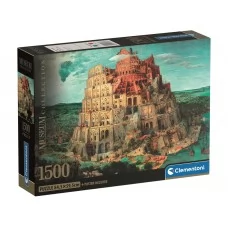 Пазлы Питер Брейгель Старший Вавилонская башня Clementoni, 1500 элементов 31738