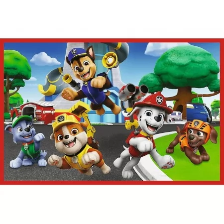 Пазлы 2 в 1 Trefl Paw Patrol Веселый день собачек, 2 х 24 элемента 34434 Пазлы 2 в 1 Trefl Paw Patrol Веселый день собачек, 2 х 24 элемента 34434