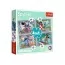 Пазл 4 в 1 Trefl Disney Stitch Crazy Day 34633