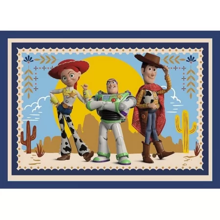 Пазл Trefl Toy Story 5 Время игрушек 4 в 1, 352 детали 34701 Пазл Trefl Toy Story 5 Время игрушек 4 в 1, 352 детали 34701