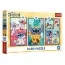 Пазлы 3 в 1 Trefl Lilo and Stitch Мир Стич, 3х80 элементов 34885