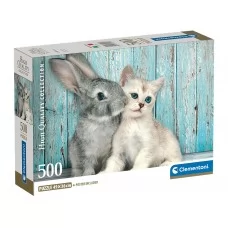 Пазлы Милые друзья Clementoni, 500 элементов 35539