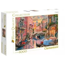 Пазли Захід сонця у Венеції, Італія Clementoni, 6000 елементів 36524