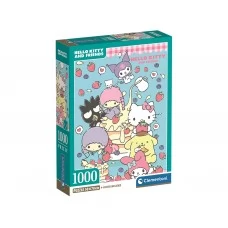 Пазли Hello Kitty та її друзі Clementoni, 1000 елементів 37117