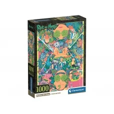 Пазли 1000 елементів, Гіпнотичне марево Ріка, Clementoni 37511